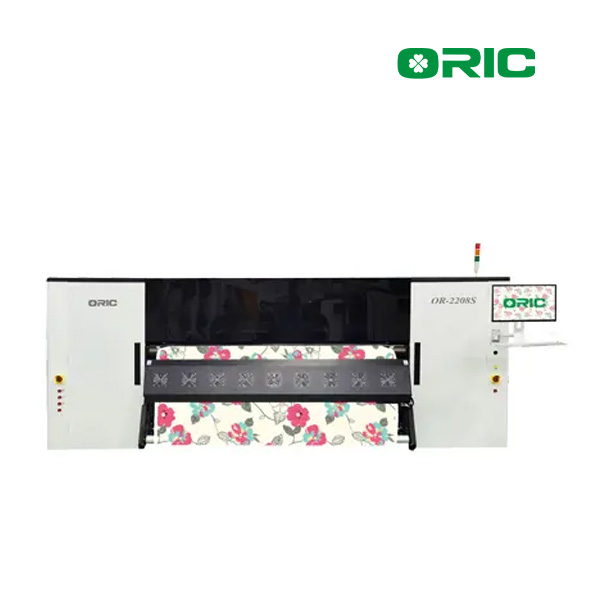 OR-2208S Viwanda Rubber Roll Dye Printa Sublimation na vichwa nane vya S3200