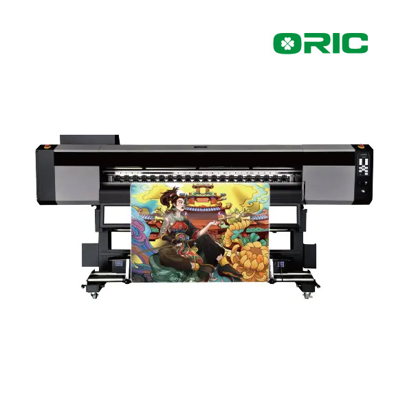 OR-1804E UV Roll to Roll tlačiareň so štyrmi tlačovými hlavami Epson I3200-U1 