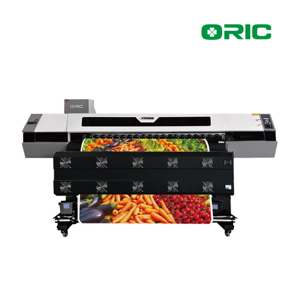 AU-1806A ECO SOLVENT PRINTER (na vichwa sita vya i3200-E1) rangi 8 za kuchapa
